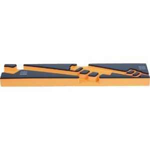 TRUSCO EVAフォーム 黒×オレンジ 3段式工具箱用 EVAフォーム 黒×オレンジ 3段式工具箱用 TIT44SBKF1