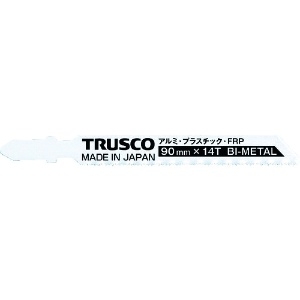 TRUSCO バイメタルジグソー替刃 14山 鉄工・プラスチック・FRP用 5枚 バイメタルジグソー替刃 14山 鉄工・プラスチック・FRP用 5枚 TJB-9014