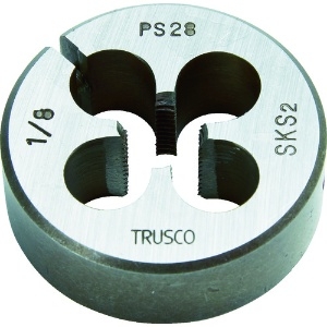 TRUSCO 管用平行ダイス PS1/8-28 SKS TKD-38PS1/8-28