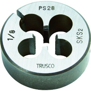 TRUSCO 管用平行ダイス PS1/8-28 SKS 管用平行ダイス PS1/8-28 SKS TKD-38PS1/8-28