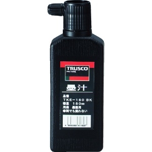 TRUSCO 墨汁 180cc 黒 TKE-180