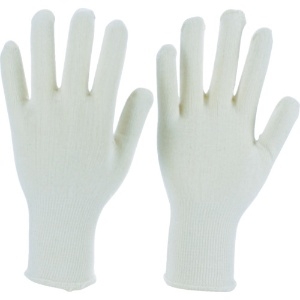 TRUSCO 革手袋用インナー手袋 Lサイズ 綿100% TKIN-L