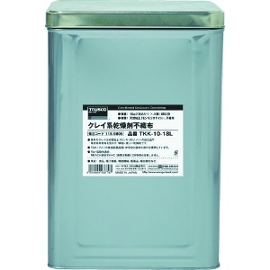 TRUSCO クレイ系乾燥剤不織布 1000g 10個入 1斗缶 クレイ系乾燥剤不織布 1000g 10個入 1斗缶 TKK-1000-18L