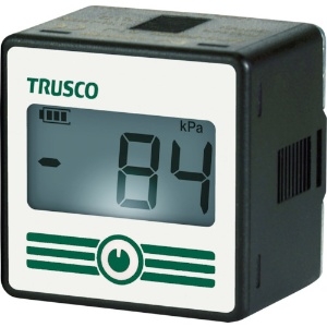 TRUSCO 【生産完了品】電池式デジタル圧力センサ真空圧 電池式デジタル圧力センサ真空圧 TMPS-V60DL-R1