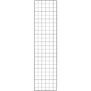 TRUSCO 棚用ディスプレイネット 金具付 300X1200 黒 棚用ディスプレイネット 金具付 300X1200 黒 TN-3012