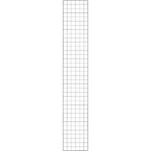 TRUSCO 棚用ディスプレイネット 金具付 300X1800 黒 TN-3018