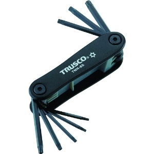 TRUSCO ヘックスローブレンチセット ナイフ式 ヘックスローブレンチセット ナイフ式 TNH8S