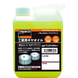 TRUSCO 工業用ギヤオイル VG100 1L TO-GO100N-1