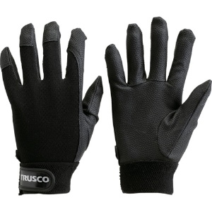 TRUSCO PU厚手手袋 Mサイズ ブラック PU厚手手袋 Mサイズ ブラック TPUG-B-M
