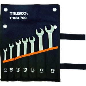 TRUSCO 【長期欠品中】クイックラチェットコンビネーションレンチセット7本組 TRMQ-700