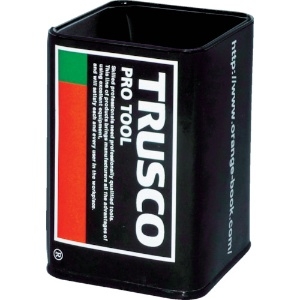 TRUSCO ペンスタンド(デザイン缶)有効内寸62mmX62mmX94.5mm ペンスタンド(デザイン缶)有効内寸62mmX62mmX94.5mm TRUSCO-KAN65