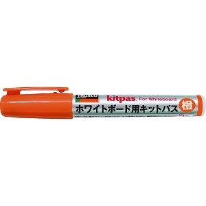 TRUSCO 【生産完了品】ホワイトボード用キットパス オレンジ TRWKP-OR