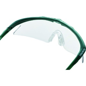TRUSCO 一眼型安全メガネ フレームグリーン レンズクリア 一眼型安全メガネ フレームグリーン レンズクリア TSG-1856GR 画像3
