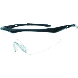 TRUSCO 一眼型安全メガネ フレームブラック レンズクリア 一眼型安全メガネ フレームブラック レンズクリア TSG-1856TM