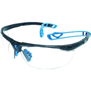 TRUSCO 二眼型セーフティグラス ツル特殊構造 ブルー 二眼型セーフティグラス ツル特殊構造 ブルー TSG-9901B
