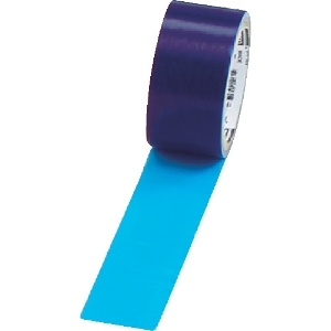 TRUSCO 【生産完了品】表面保護テープ 環境対応タイプ ブルー 幅50mmX長さ100m TSPW-5B