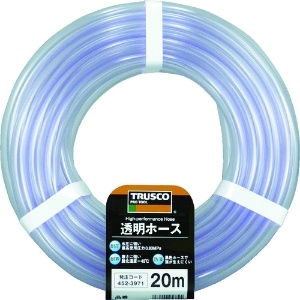TRUSCO 透明ホース12×15 20mカット TTM-1215C20