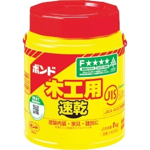 コニシ ボンド木工用速乾 1kg(ポリ缶) ボンド木工用速乾 1kg(ポリ缶) 40302