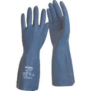 サミテック 耐油・耐溶剤手袋 サミテックNP-F-07 S ダークブルー 耐油・耐溶剤手袋 サミテックNP-F-07 S ダークブルー 4484