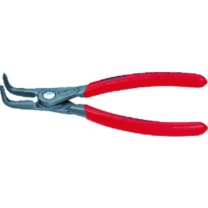KNIPEX 4921-A31 軸用精密スナップリングプライヤー 曲 4921-A31