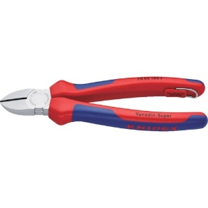 KNIPEX 電工ニッパー落下防止 180mm 7005-180TBK