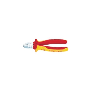 KNIPEX 絶縁1000V電工ニッパー 125mm 絶縁1000V電工ニッパー 125mm 7006-125