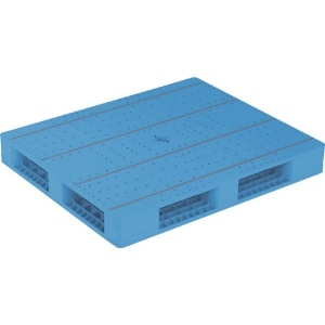 サンコー プラスチックパレット 840145 LX-102112R4 ブルー プラスチックパレット 840145 LX-102112R4 ブルー 84014501-BL503