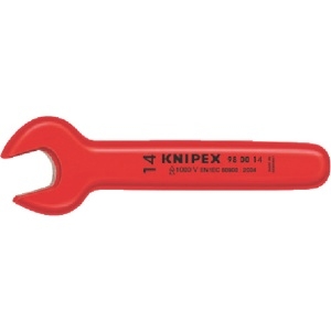 KNIPEX 絶縁片口スパナ 8mm 9800-08