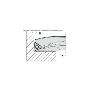 京セラインダストリアルツールズ 内径・奥端面加工用エクセレントバー A-STLC-AE 内径・奥端面加工用エクセレントバー A-STLC-AE A10L-STLCL11-12AE