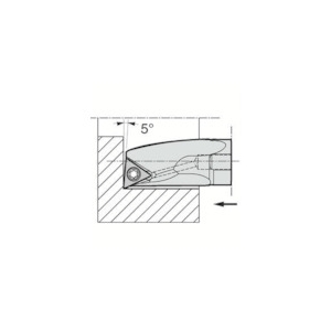 京セラインダストリアルツールズ 内径・奥端面加工用エクセレントバー A/S-STLB(P)-AE A10L-STLPR09-12AE