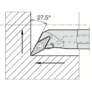 京セラインダストリアルツールズ 倣い・ぬすみ加工用エクセレントバー A-SVPC(B)-AE 倣い・ぬすみ加工用エクセレントバー A-SVPC(B)-AE A10L-SVPCR08-14AE