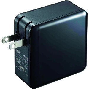 SANWA USB充電器 USB充電器 ACA-IP54BK 画像2