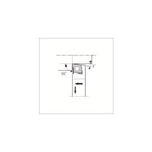 京セラインダストリアルツールズ 外径・端面加工用スモールツールホルダ ACLC-FF ACLCR1212JX-09FF