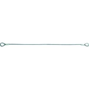 TRUSCO ワイヤロープスリング Eタイプ アルミロック 12mmX1m ワイヤロープスリング Eタイプ アルミロック 12mmX1m TWEL-12S1