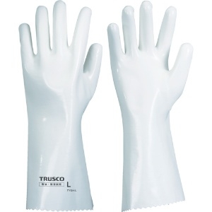 TRUSCO 【生産完了品】耐溶剤手袋 重作業用 L TYGH-L