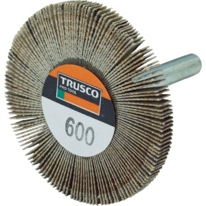 TRUSCO 薄型フラップホイール 50X5X6 #600 5個入 UF5005-600