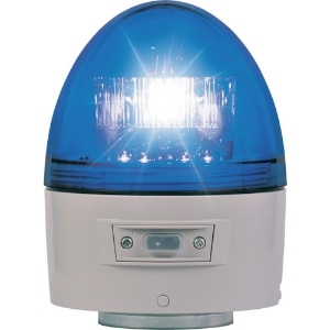 NIKKEI ニコカプセル高輝度 VK11Bブザー型 LED回転灯 118パイ 青 VK11B-003BB