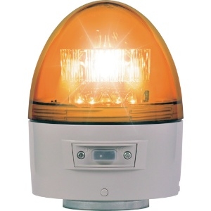 NIKKEI ニコカプセル高輝度 VK11Bブザー型 LED回転灯 118パイ 黄 VK11B-003BY