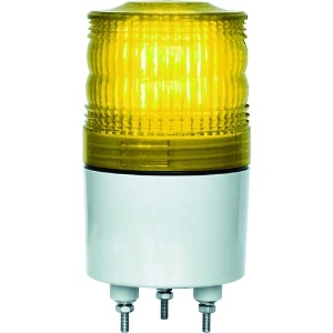 NIKKEI ニコトーチ70 VL07R型 LED回転灯 70パイ 黄 VL07R-200NPY