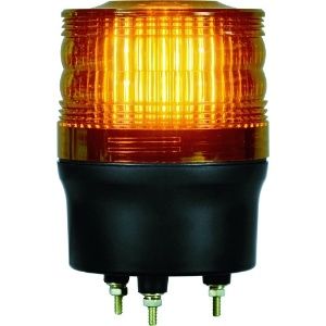 NIKKEI ニコトーチ90 VL09R型 LED回転灯 90パイ 黄 100V VL09R-100NY