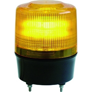 NIKKEI ニコトーチ120 VL12R型 LED回転灯 120パイ 黄 VL12R-100NY