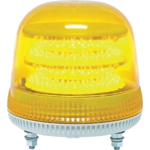 NIKKEI ニコモア VL17R型 LED回転灯 170パイ 黄 VL17M-200AY