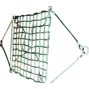 ニッコウ ワイヤモッコ A-1 リング型 網目100mm ワイヤモッコ A-1 リング型 網目100mm WRMA1-1.8-100