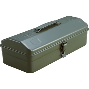 TRUSCO 山型ツールボックス(山型工具箱) 373X164X124 OD色 山型ツールボックス(山型工具箱) 373X164X124 OD色 Y-350-OD