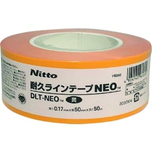 ニトムズ 耐久ラインテープDLT-NEO50x50黄 耐久ラインテープDLT-NEO50x50黄 Y6060 画像2
