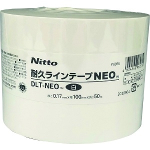 ニトムズ 耐久ラインテープDLT-NEO100x50白 耐久ラインテープDLT-NEO100x50白 Y6075 画像2
