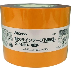 ニトムズ 耐久ラインテープDLT-NEO100x50黄 耐久ラインテープDLT-NEO100x50黄 Y6076 画像2