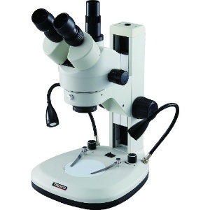 TRUSCO ズーム実体顕微鏡 三眼 フレキシブルアームライト照明付 SCOPRO(スコープロ) ズーム実体顕微鏡 三眼 フレキシブルアームライト照明付 SCOPRO(スコープロ) ZMSFA-T1