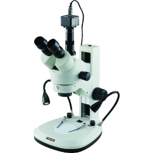 TRUSCO ズーム実体顕微鏡 三眼 フレキシブルアームライト照明付 SCOPRO(スコープロ) ズーム実体顕微鏡 三眼 フレキシブルアームライト照明付 SCOPRO(スコープロ) ZMSFA-T1 画像2