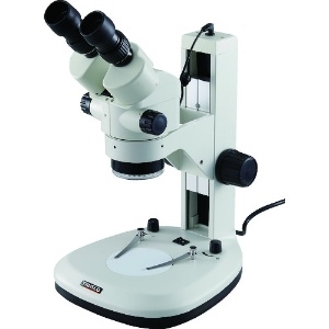 TRUSCO ズーム実体顕微鏡 双眼 LEDリング照明付 SCOPRO(スコープロ) ズーム実体顕微鏡 双眼 LEDリング照明付 SCOPRO(スコープロ) ZMSR-B1